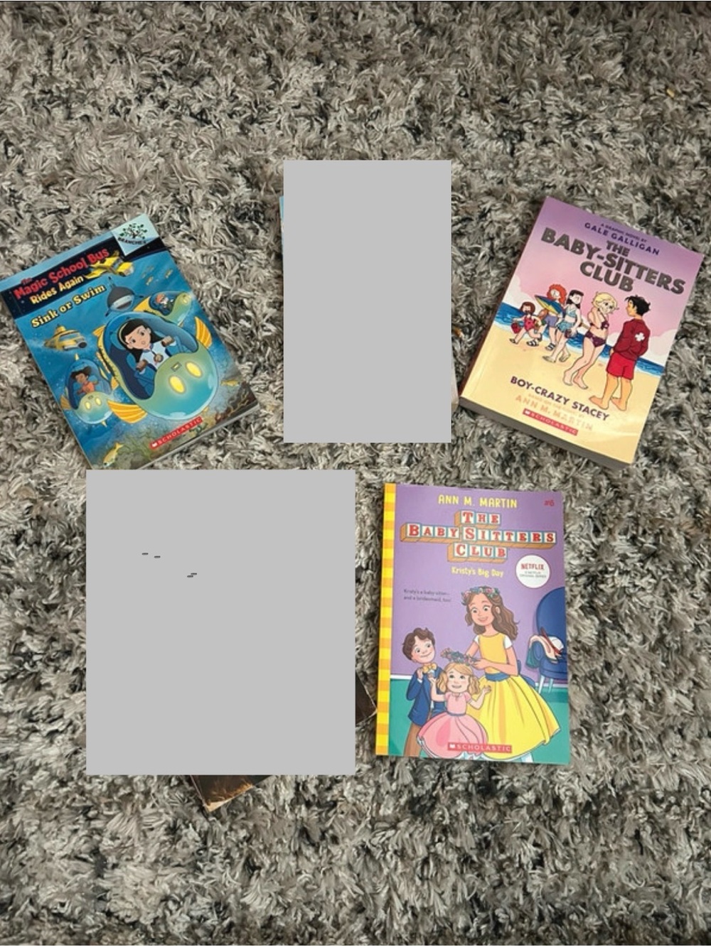 Assorted Kids Book Lot - Mixed Colors - Multiple Brands- 3 book bundle-